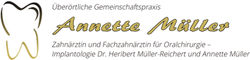 Logo - Zahnärztin und Fachzahnärztin für Oralchirurgie Annette Müller